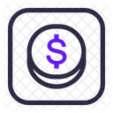 Dollars money  Icon