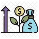 Dollarwachstum  Symbol