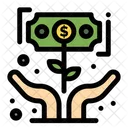 Dollarwachstum  Symbol