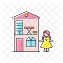 Dollhouse House Doll Icône