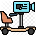 Cinema Dolly Track Icon