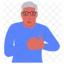 Dolor De Corazon Angustia Dolor Icono