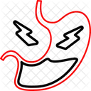 Dolor De Estomago Dolor Doloroso Icono