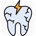 Dolor De Muelas Dental Hipersensible Icono