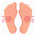 Dolor En La Planta Del Pie Dolor En Los Pies Dolor En Los Pies Icono