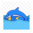 Ocean Dolphin Sea Icon