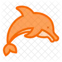 Dolphin Fish Animal Icon