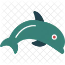 Dolphin Marine Mammal Oceanic Dolphin Icon