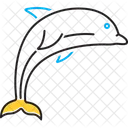 Dolphin Bio Sonar Bottle Nose Icon