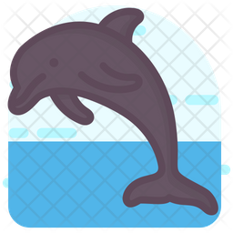 Dolphin Icon Of Colored Outline Style Available In Svg Png Eps Ai Icon Fonts