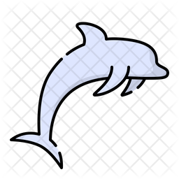 Dolphin Icon Of Colored Outline Style Available In Svg Png Eps Ai Icon Fonts
