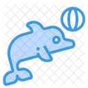Dolphin Sea Mammals Icon