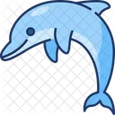 Dolphin Fish Sea Icon
