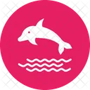 Dolphin Marine Swim Icon