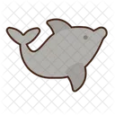 Dolphin Fish Sea Icon