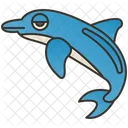 Dolphin Sea Culture Fish Icon