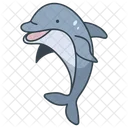 Dolphin Fish Wildlife Icon