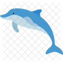 Dolphin Aquatic Animal Icon
