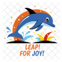 Dolphin Fish Animal Icon