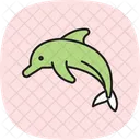 Dolphin Ocean Marine Icon