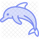 Dolphin Ocean Marine Icon