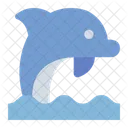 Dolphin Ocean Marine Icon