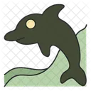 Dolphin Shark Fish Icon