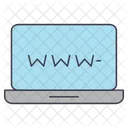 Laptop Www Web Icon