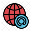 Domain World Global Icon