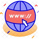 Domain Internet Web Address Icon