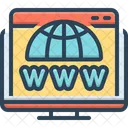 Domain Search Web Icon