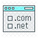 Domain Hosting Network Icon