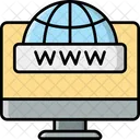 Domain Hosting Website Icon