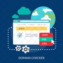 Domain Checker Creative Icon