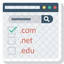 Domain Domainextension Domaintypes Icon