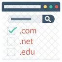 Domain Domainextension Domaintypes Icon