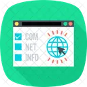 Domain Domain Name Hosting Icon