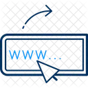 Domain Click  Icon