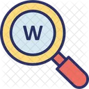 Domain Extension Find Domain Search Domain Magnifier Glass Icon