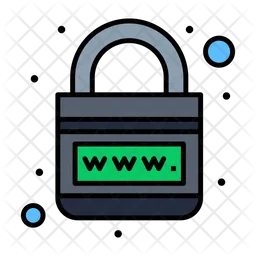 Domain Lock  Icon