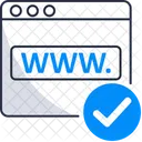 Domain Name Website Url Icon