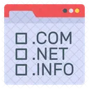 Domain Names  Icon