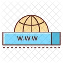 Domain Regisration Domain Internet Icon