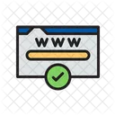 Domain Registration  Symbol