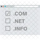 Domain Registration Domain Website Icon