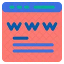 Domain Registration  Icon