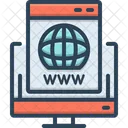 Domain Registration  Icon
