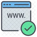 Domain Registration Web Icon