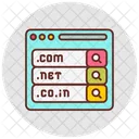 Domain registration  Icon