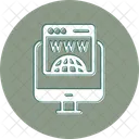 Domain registration  Icon
